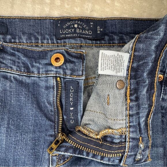 Lucky Brand Easy Rider Denim Blue Jeans Bootcut Size 8 8A - Picture 6 of 8